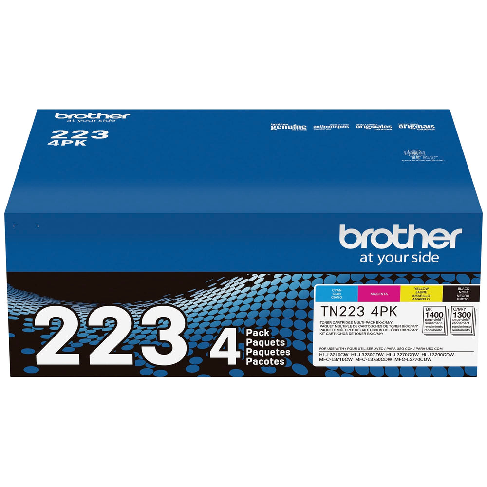 Brother embalaje del pack y símbolo de reciclaje para disposición responsable