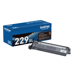 Brother TN229XLBK frente del empaque mostrando marca y rendimiento