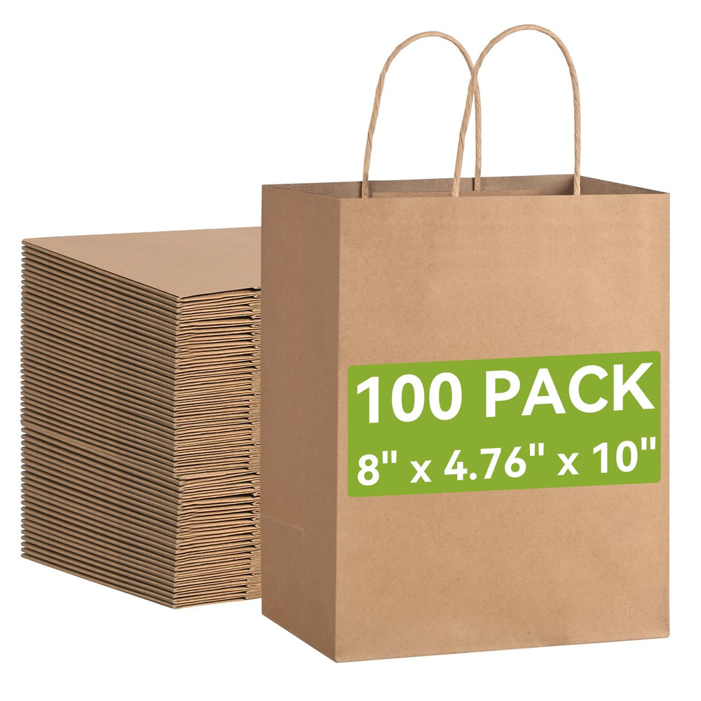 Brothersbox bolsa frontal mostrando diseño kraft y capacidad práctica