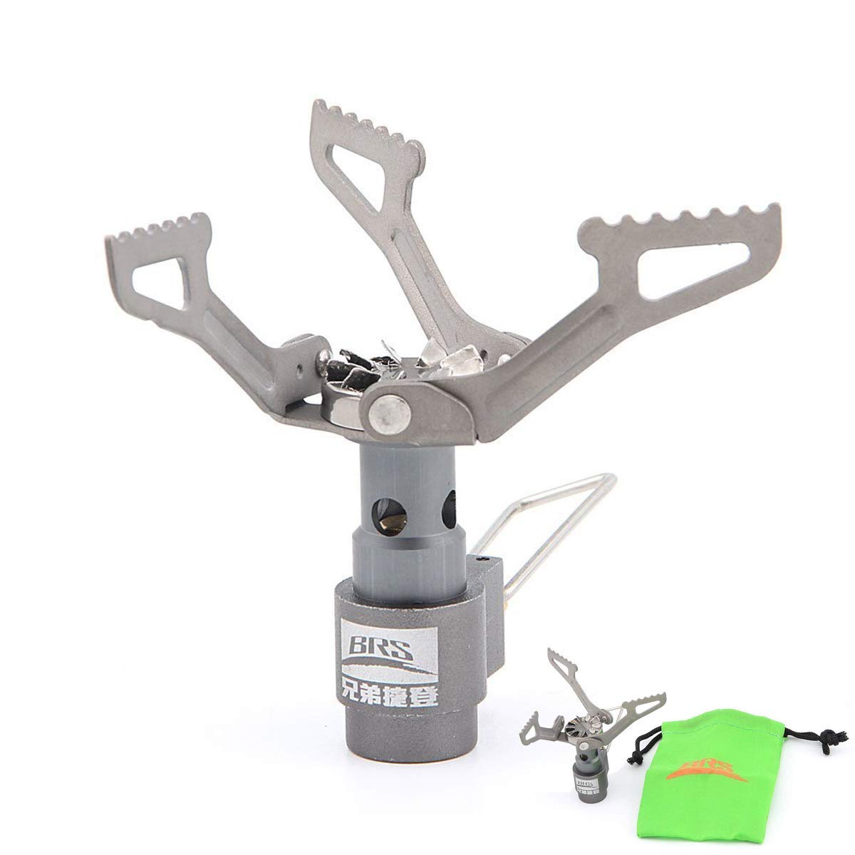 BRS hornillo frontal mostrando diseño compacto y ligereza
