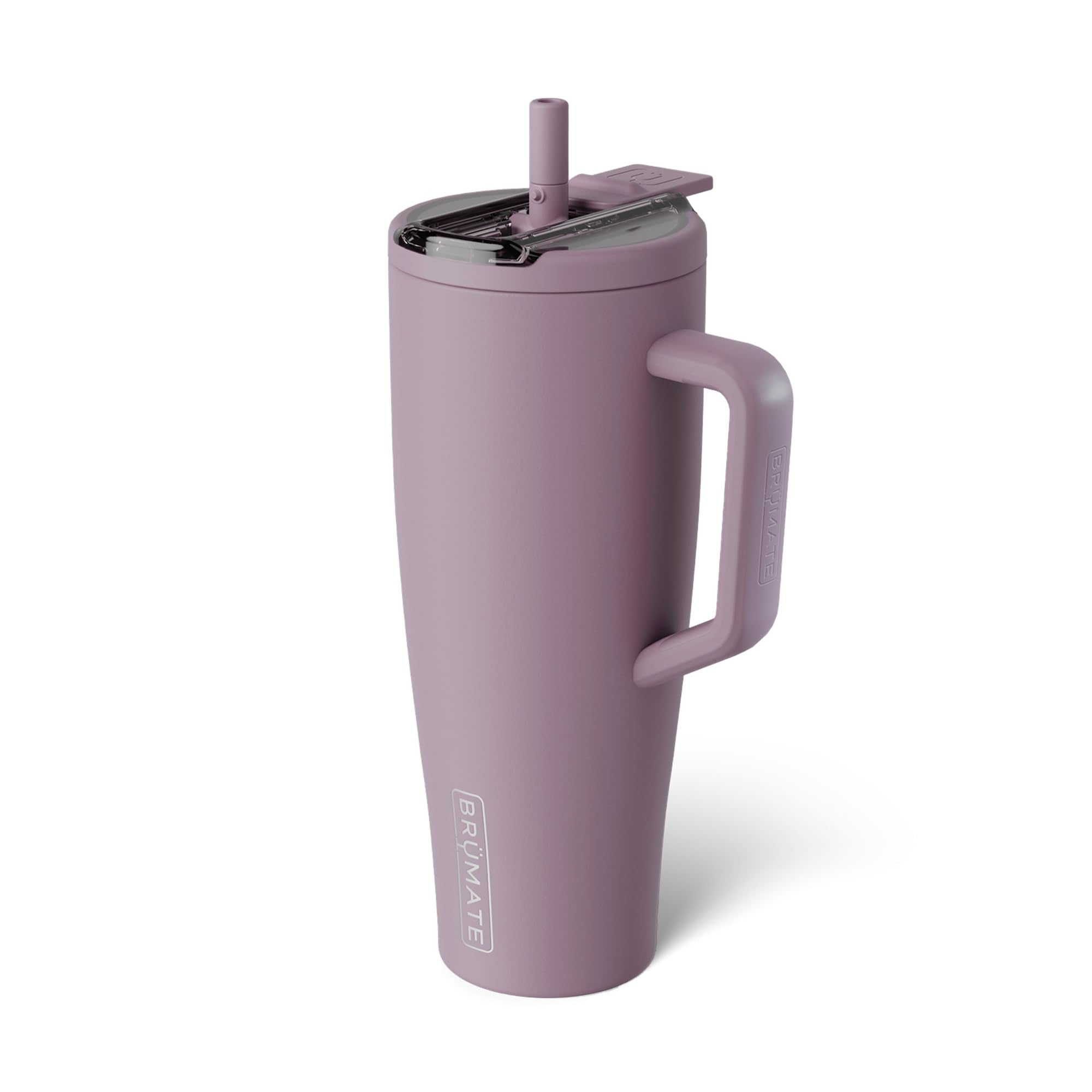 BrüMate Era Flip vista frontal Lilac Dusk mostrando diseño y capacidad