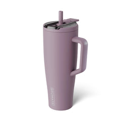 BrüMate Era Flip vista frontal Lilac Dusk mostrando diseño y capacidad