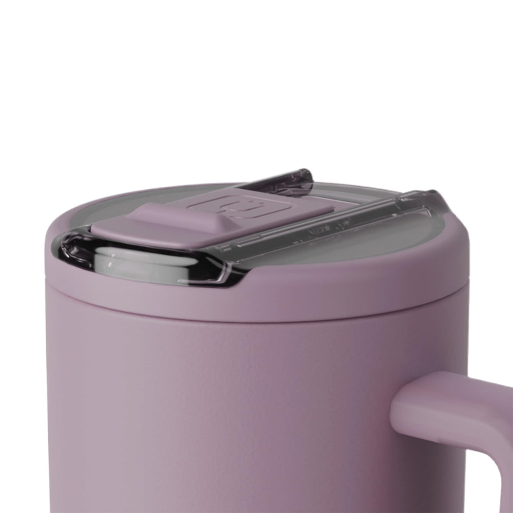 BrüMate Era Flip ColdKey pajilla de acero inoxidable con punta de silicona cómoda