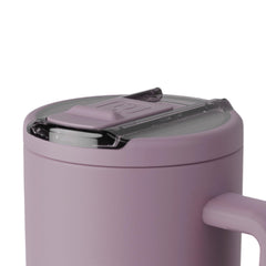 BrüMate Era Flip ColdKey pajilla de acero inoxidable con punta de silicona cómoda