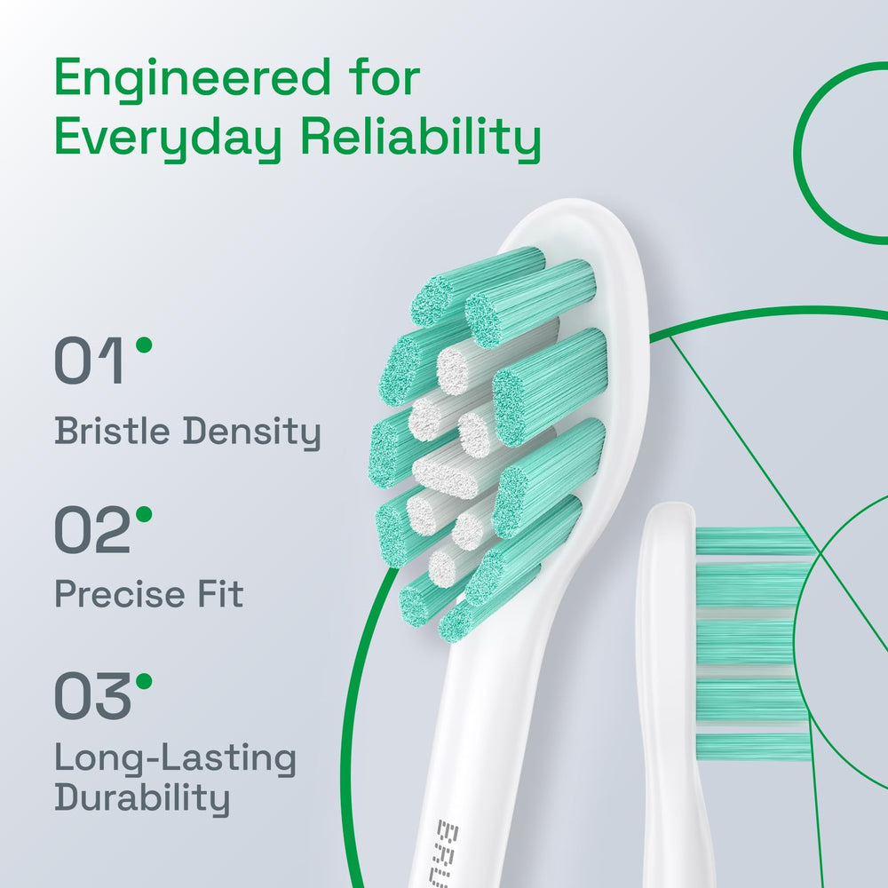 Brushmo cerdas con indicador verde que avisa cuando cambiar el cabezal