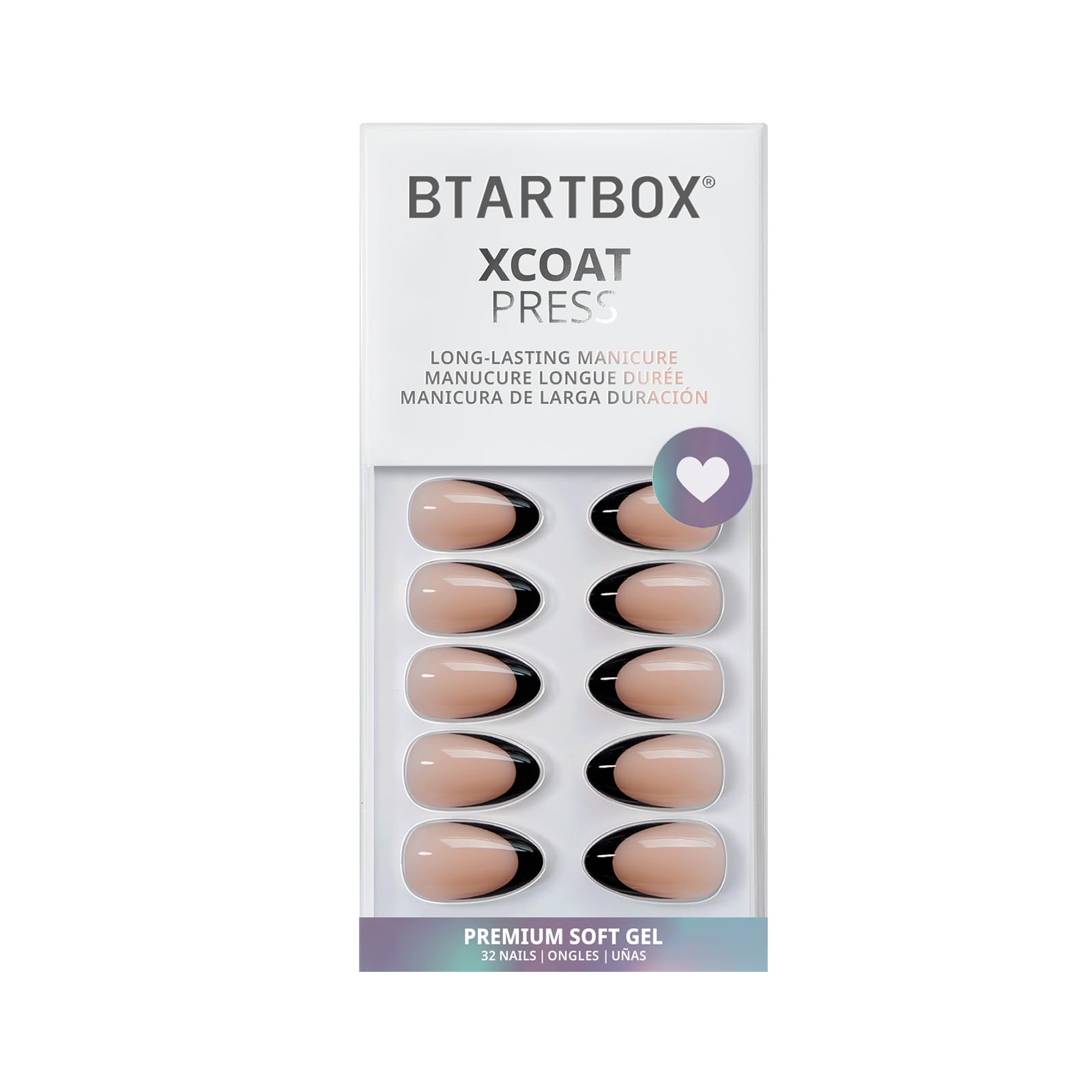 BTArtbox textura flexible cerca que muestra confort y ajuste natural en la uña