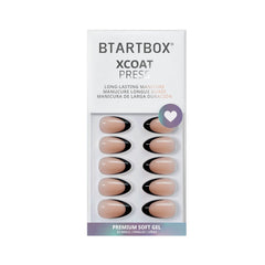 BTArtbox textura flexible cerca que muestra confort y ajuste natural en la uña