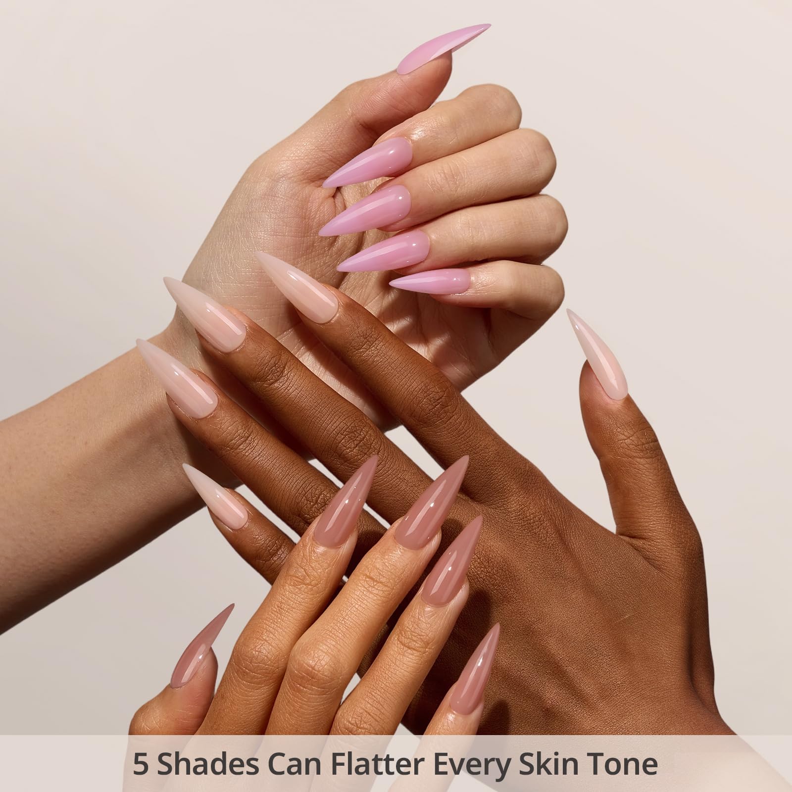 BTArtboxnails primer plano de textura gel que resalta acabado natural y durabilidad