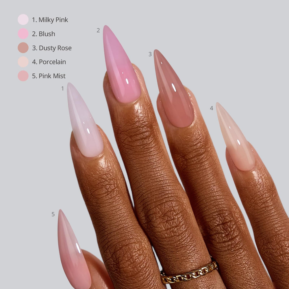 BTArtboxnails 16 tallas ordenadas demostrando ajuste inmediato sin limado