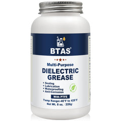 BTAS envase frontal 8oz mostrando diseño y volumen, protección anticorrosión