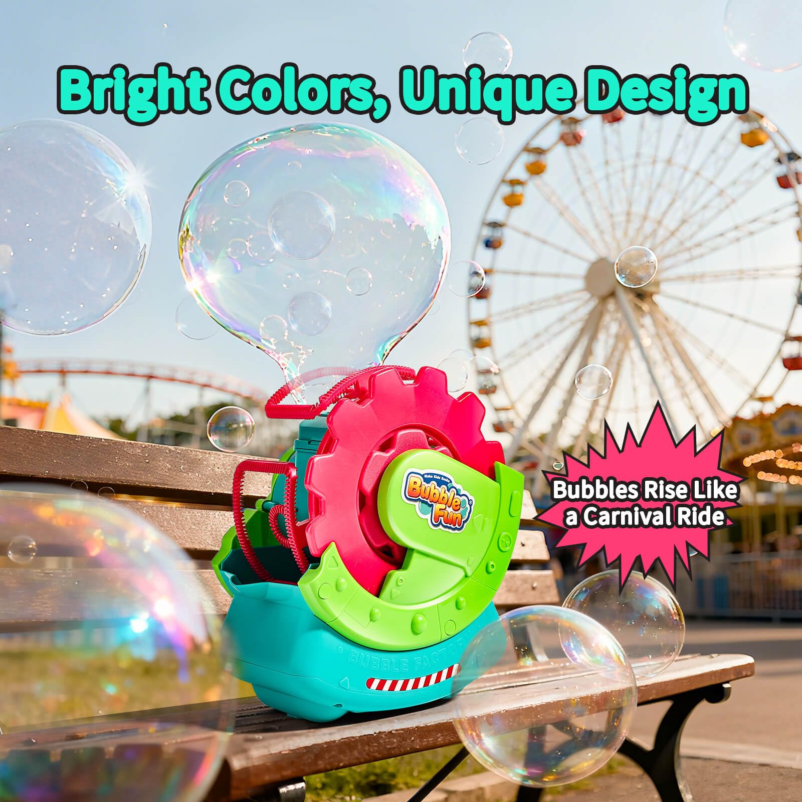 Bubble Fun empaque en caja de regalo ideal para regalar en celebraciones