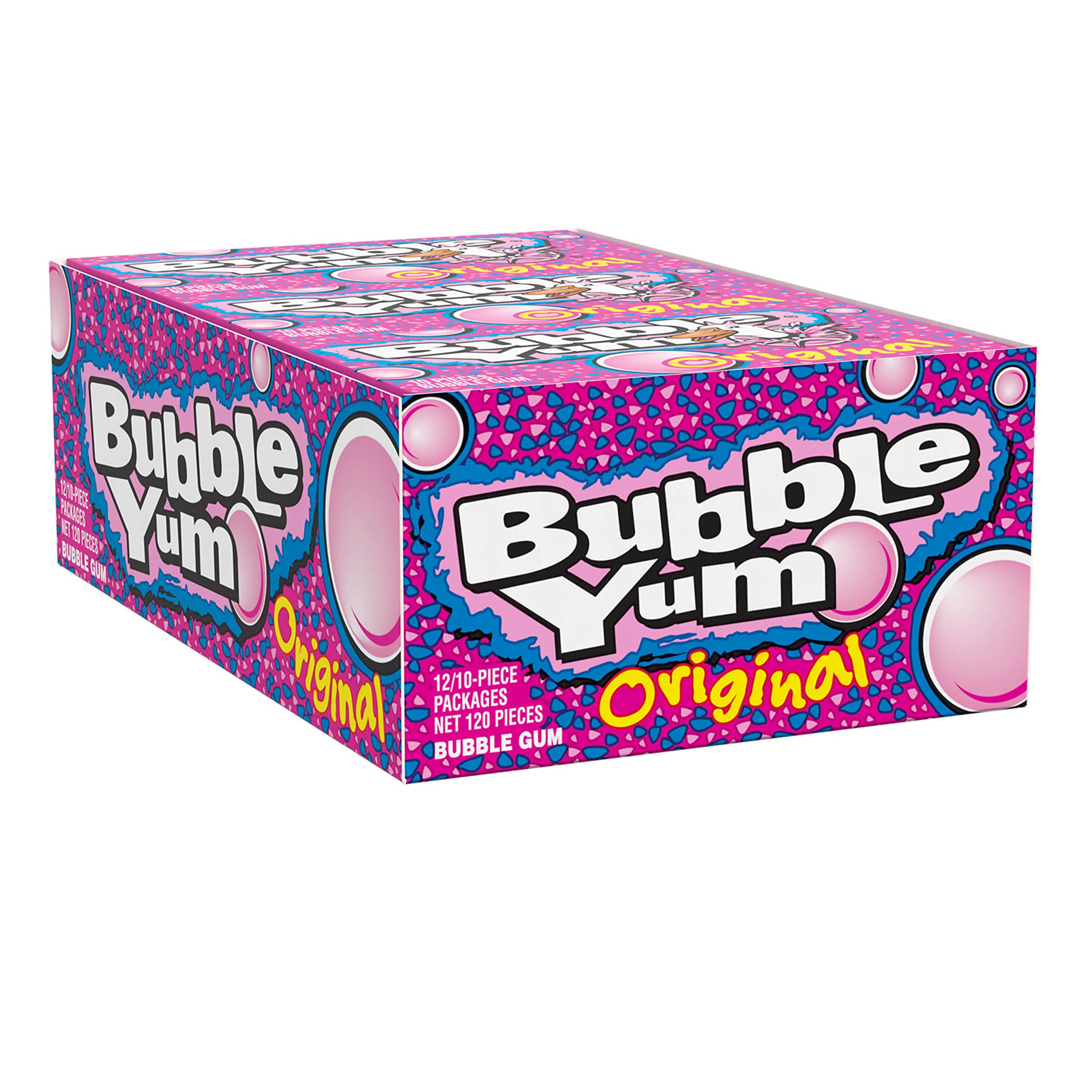 Bubble Yum paquete individual sellado, conveniencia para llevar