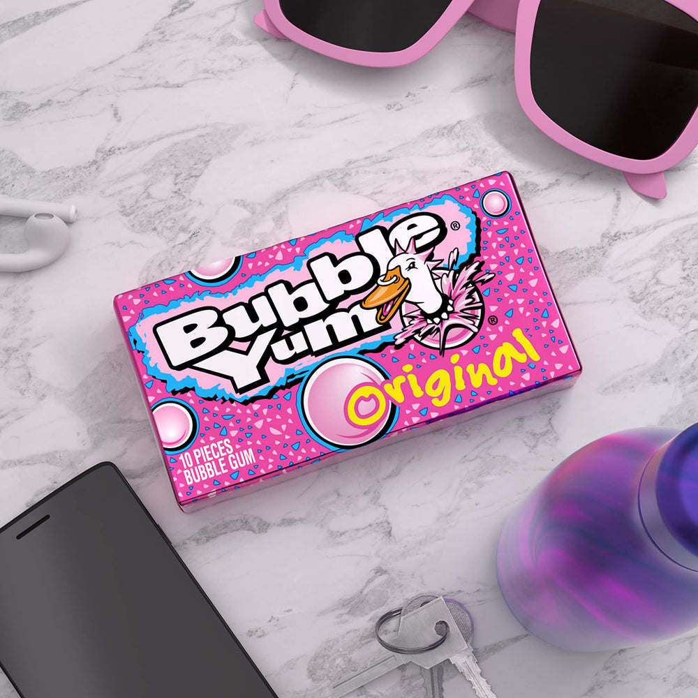 Bubble Yum chicles en una fiesta, animan reuniones y eventos
