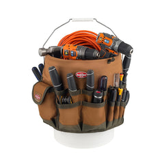 Bucket Boss bolsillos múltiples con herramientas para acceso rápido