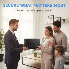 Bukumo interior con bolsa ignífuga incluida que protege documentos importantes