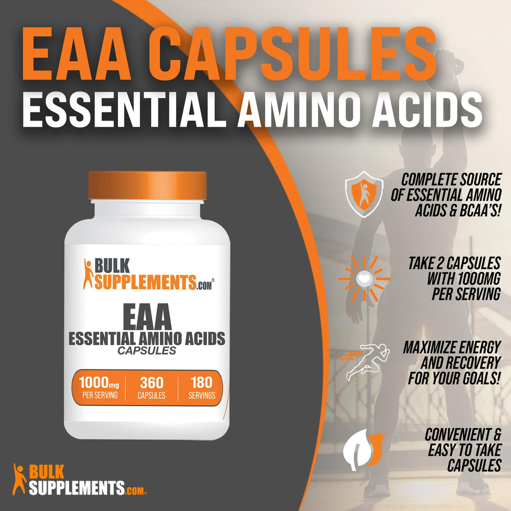 BulkSupplements primer plano de cápsulas mostrando textura y pureza