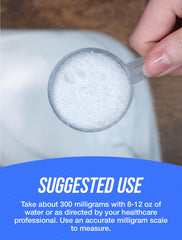 BulkSupplements envase 500 g junto a objetos para comparar tamaño