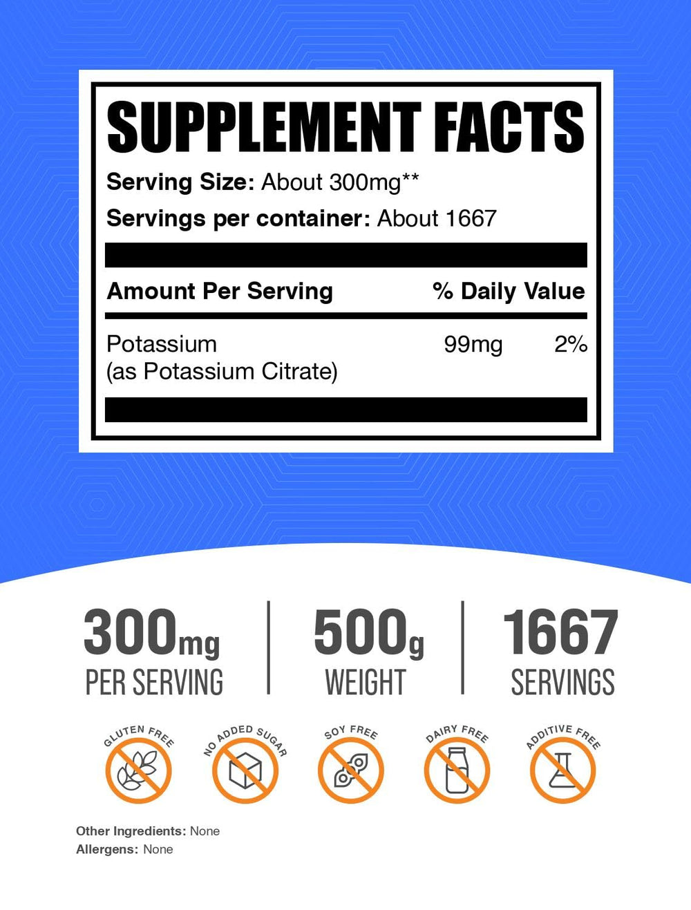 BulkSupplements textura del polvo fina para fácil disolución y mezcla