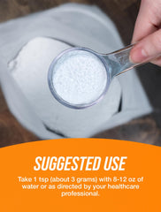 BulkSupplements glycine mixed into a smoothie for neutral taste