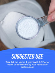 BulkSupplements comparativa de tamaño del envase 1 kg para visualizar volumen