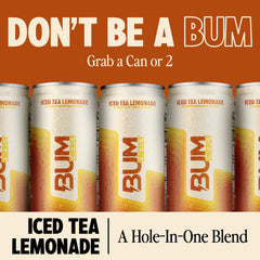 Bum Energy textura con gotas de condensación mostrando frescura y sensación fría