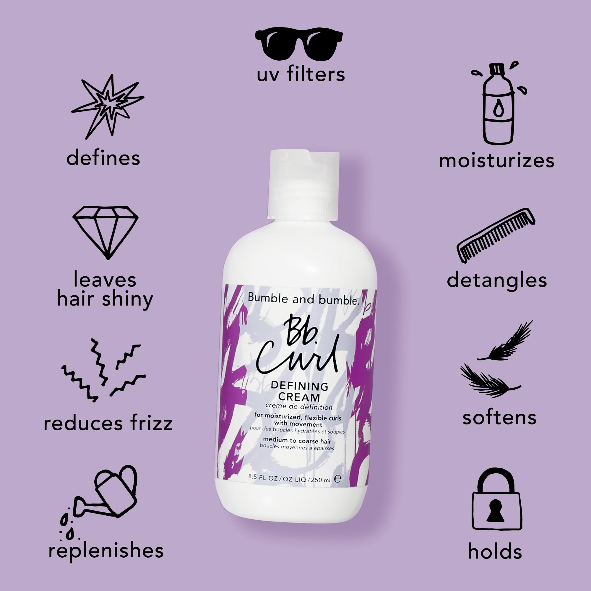Bumble and bumble ingredientes naturales aceites y mantecas que nutren y reducen frizz