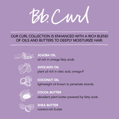 Bumble and bumble producto en uso en cabello ondulado para controlar frizz