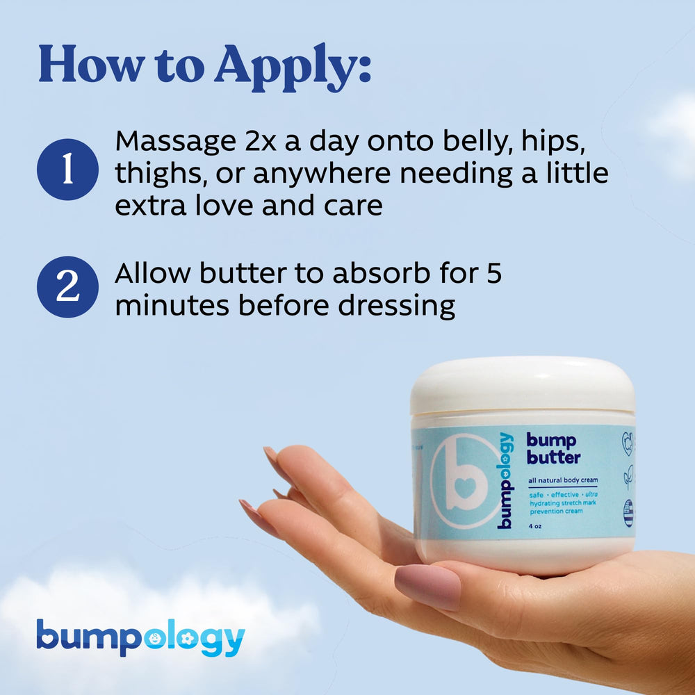 Bumpology etiqueta con lista de ingredientes naturales, transparencia