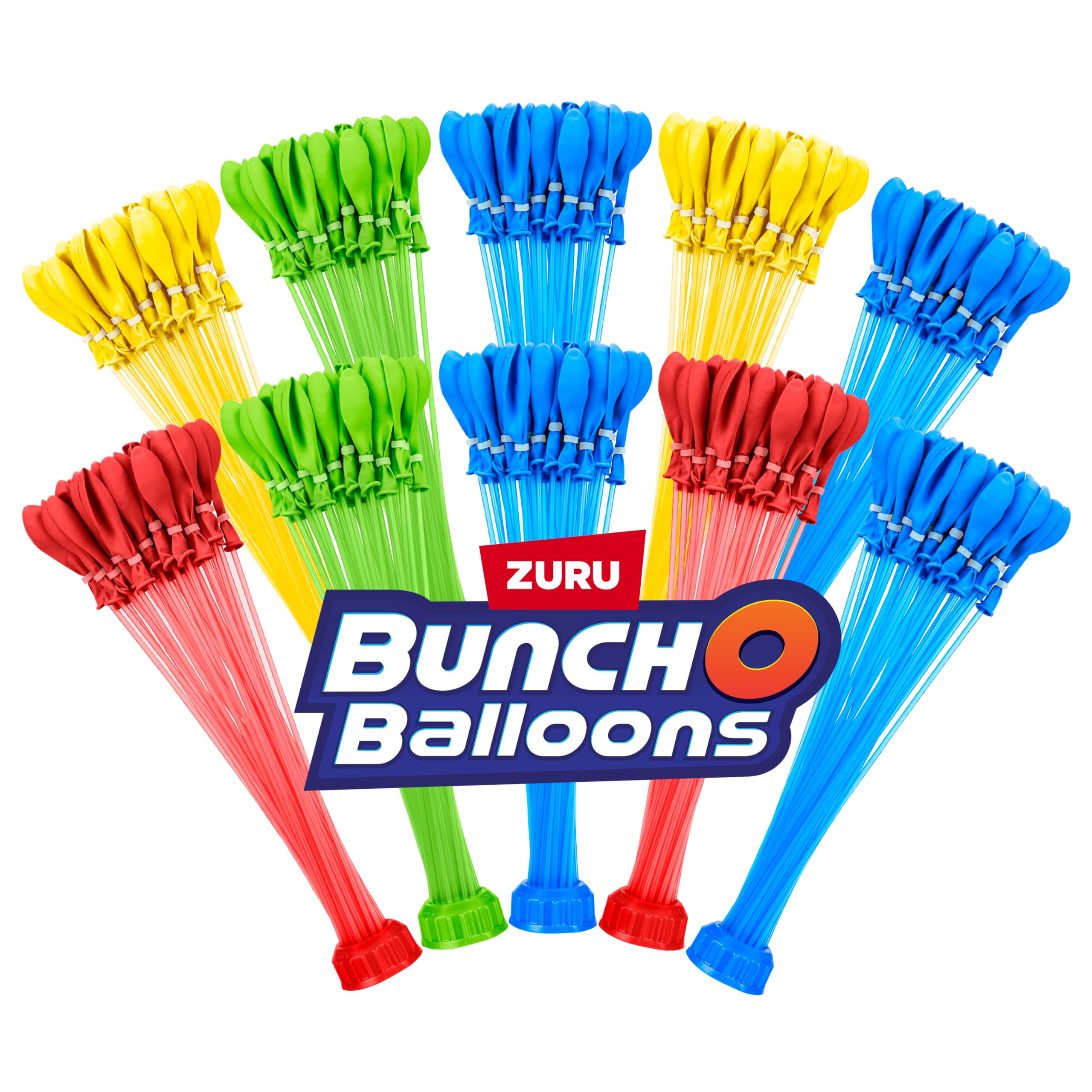 Bunch O Balloons front packaging showing vibrant multi-color balloons and pack count benefit