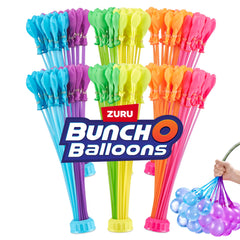 Bunch O Balloons paquete frontal mostrando colores tropicales y facilidad