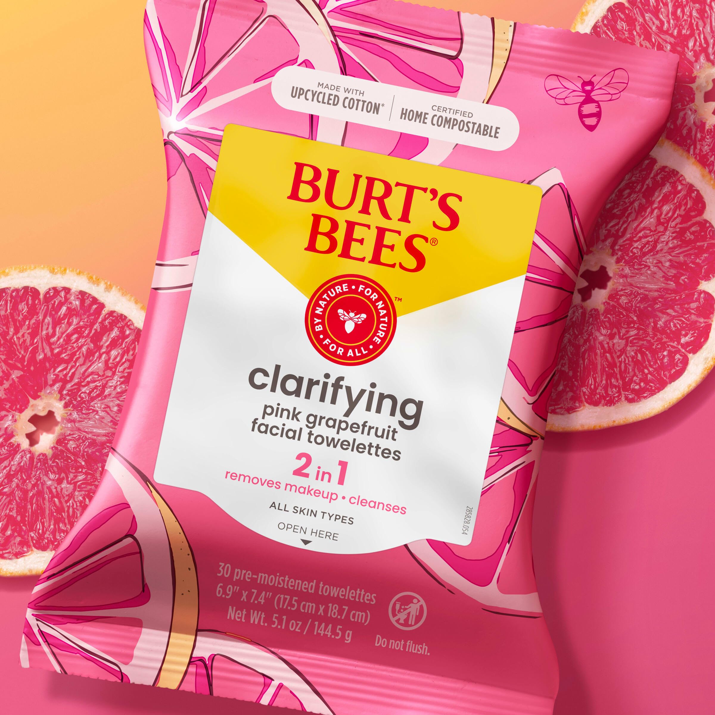 Burt's Bees ambientación en baño enfatizando uso cómodo diario