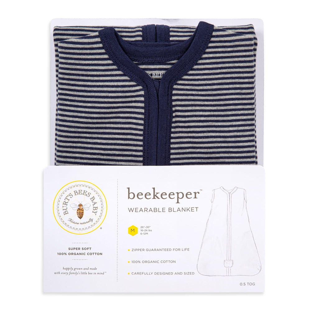 Burt's Bees Baby cremallera inferior abierta para cambios rápidos y seguros