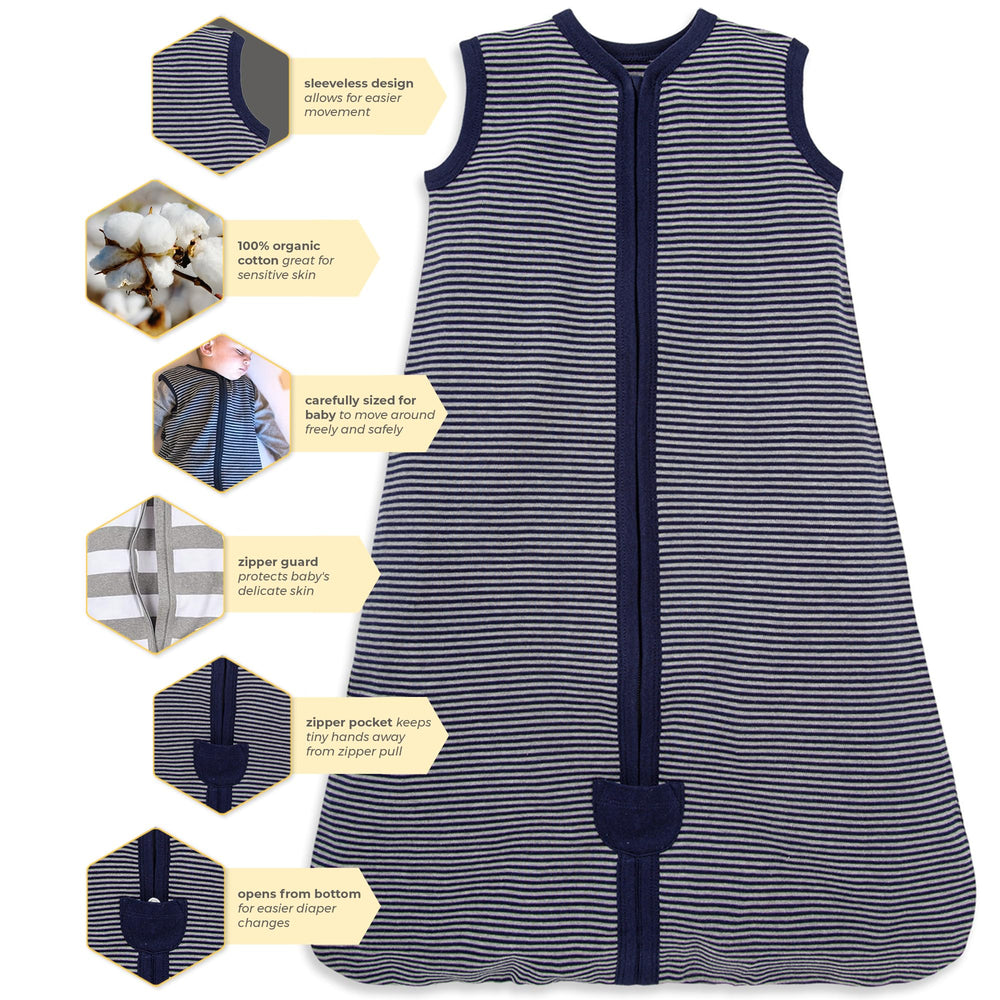 Burt's Bees Baby detalle del estampado acuarelado atractivo y unisex