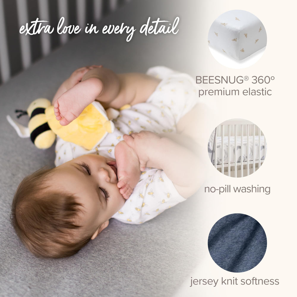 Burt's Bees Baby detalle del elástico 360º garantizando ajuste seguro