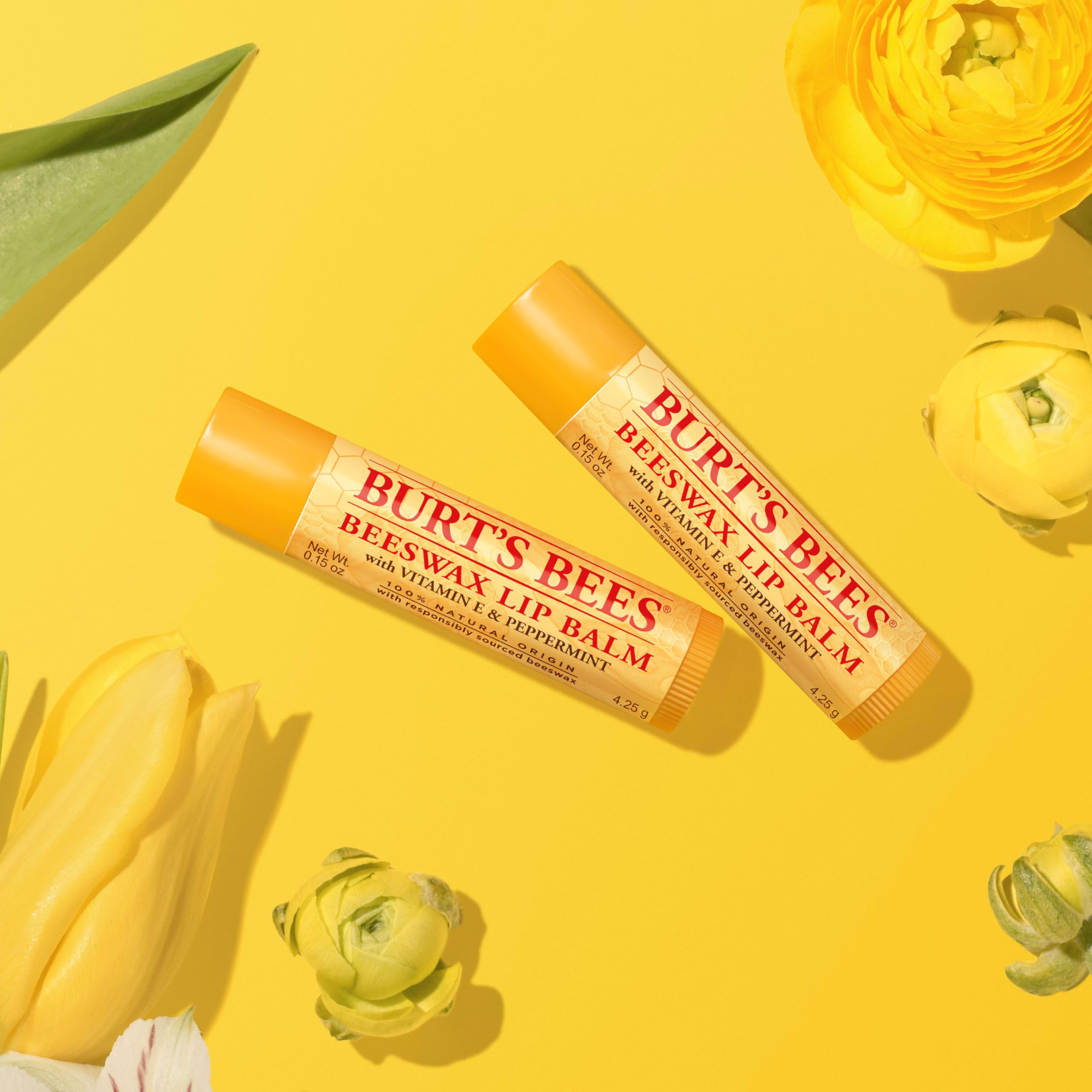 Burt's Bees cera de abejas ingrediente natural que protege
