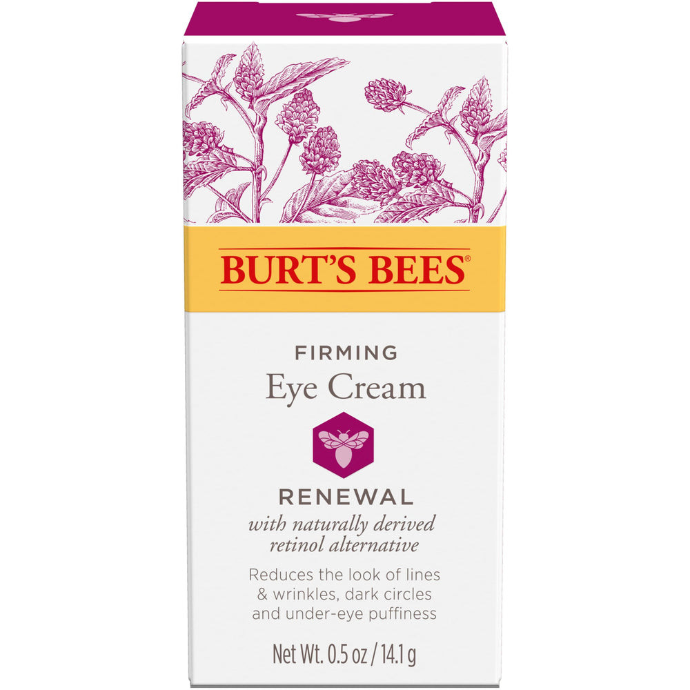 Burt's Bees mujer aplicando crema antes del maquillaje para piel más suave