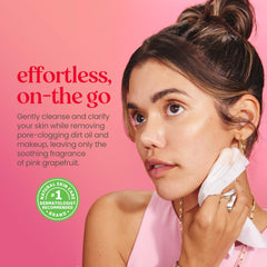 Burt's Bees paquete abierto con 30 toallitas listo para usar