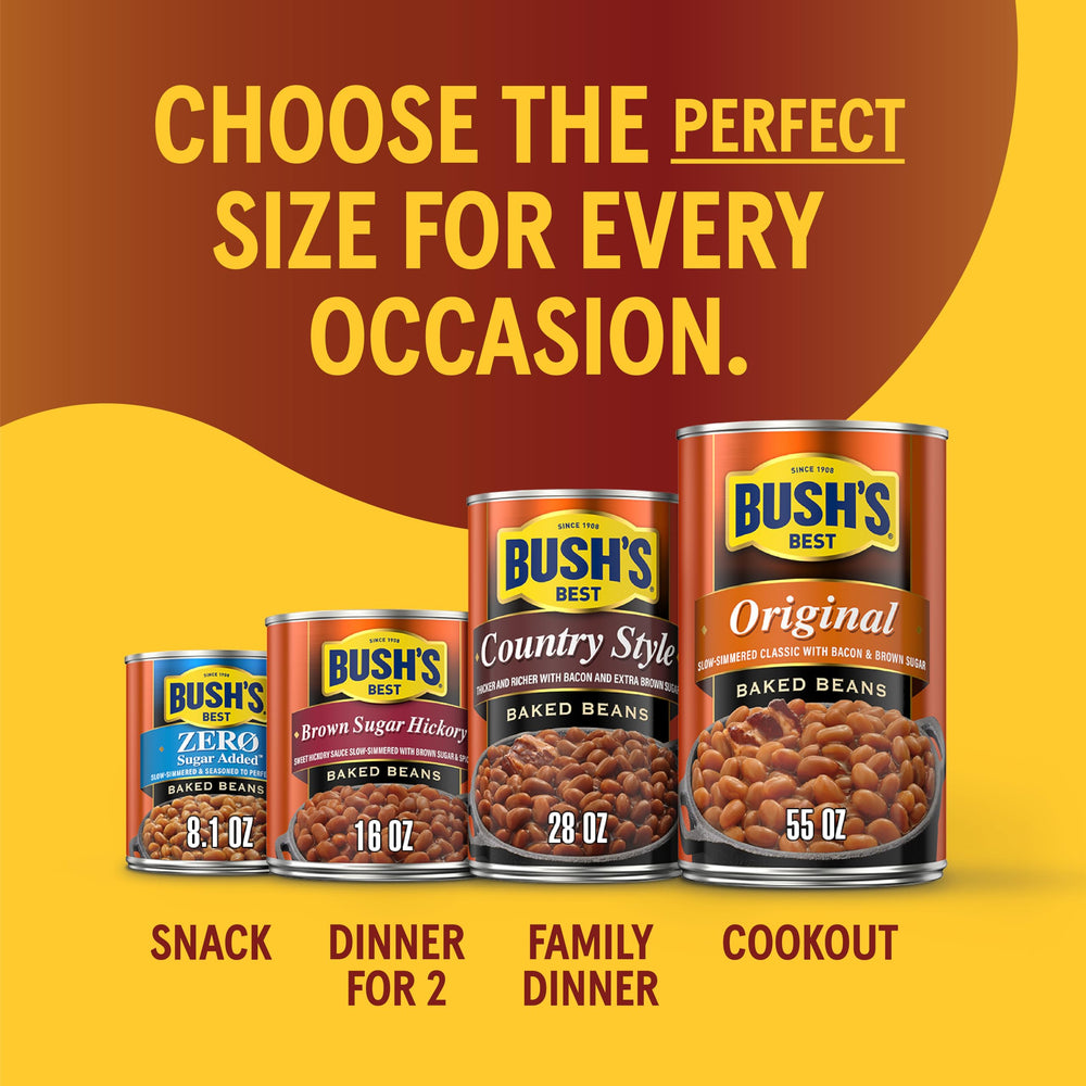 Bush's Best primer plano de trozos de tocino ahumado que añade aroma y sabor