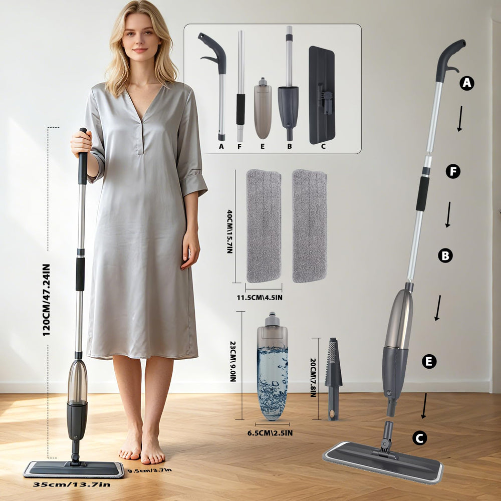 BUUROOHM limpieza de baño en azulejos con spray controlado y precisión