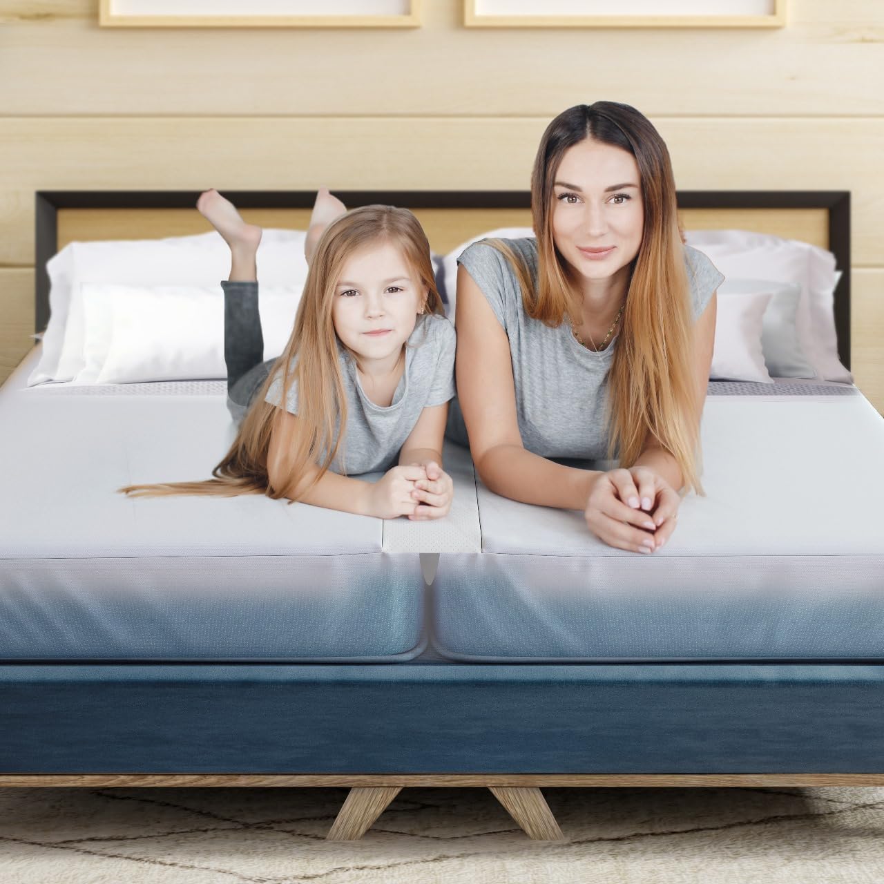 Buve escena de dormitorio con el convertidor para ambiente acogedor