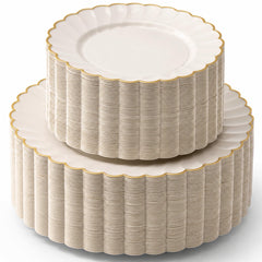 By Madee front packaging showing elegant gold-rimmed plates and convenience