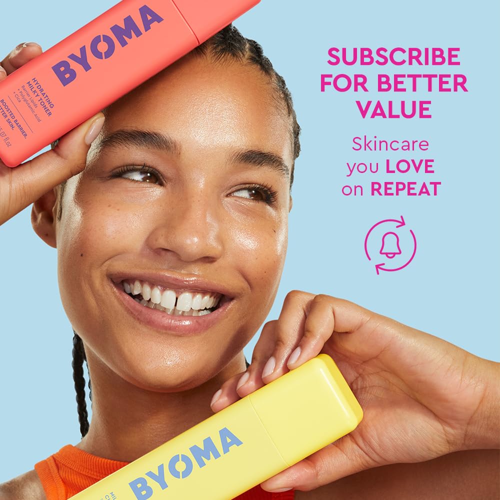BYOMA Ultralight usado antes del maquillaje mostrando compatibilidad de la fórmula