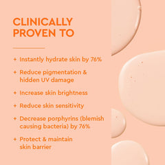 BYOMA textura cercana, fluido ultraligero absorbe rápido