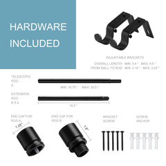Byondeth instalación soporte en pared con anclajes para sujeción firme