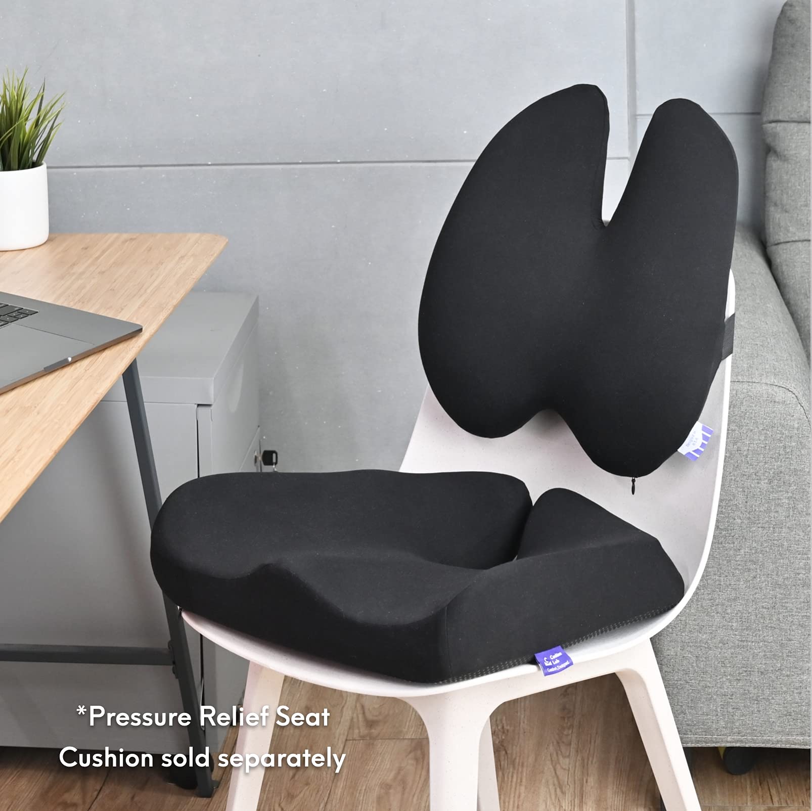 C CUSHION LAB correa ajustable asegura el cojín en diferentes asientos
