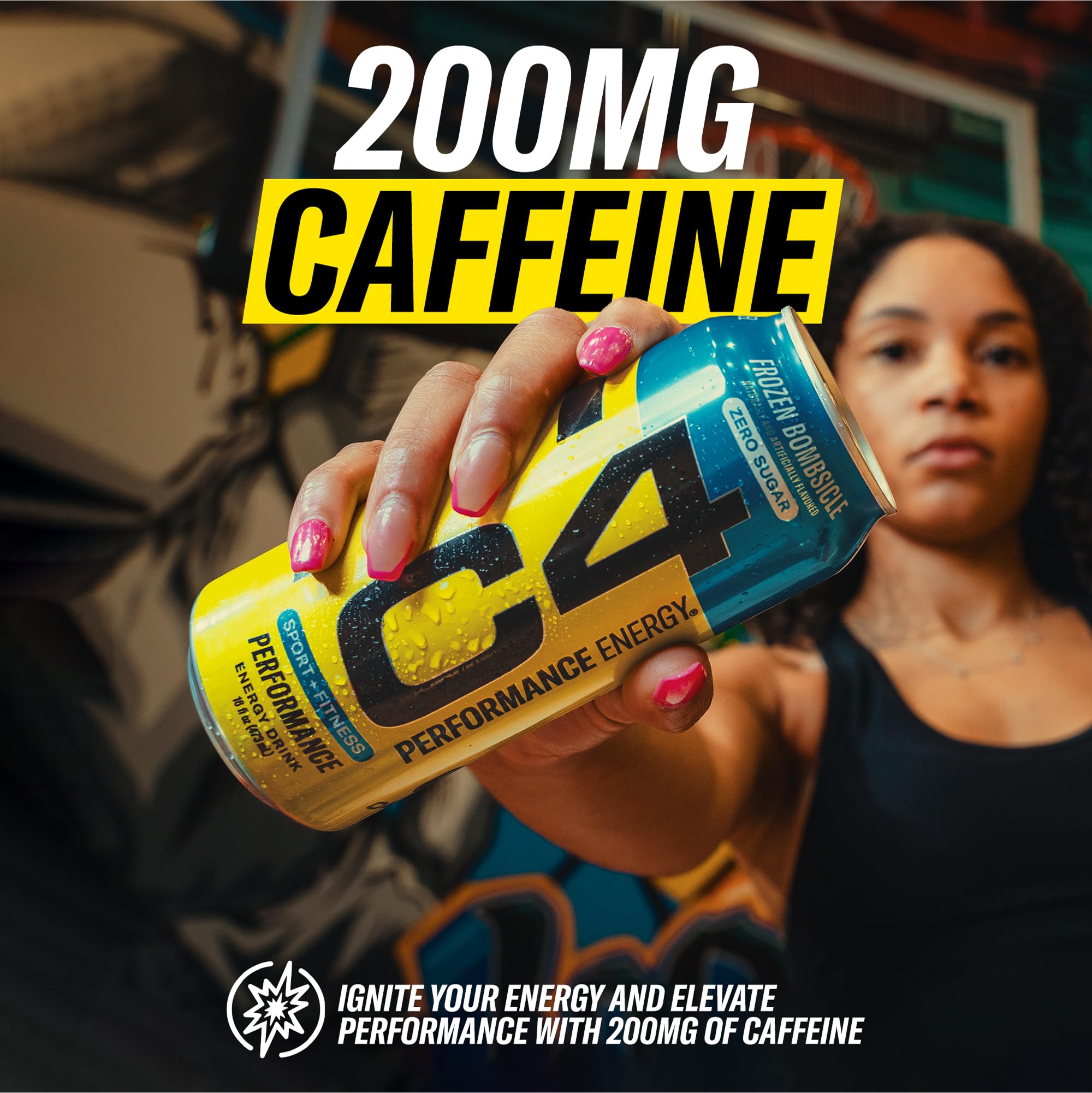 C4 performance ingredients list image showing key performance components clearly
