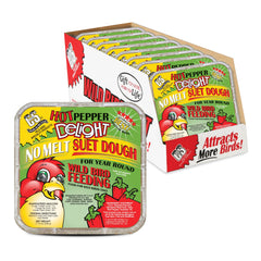 C&S hot pepper suet dough front packaging showing product and benefits