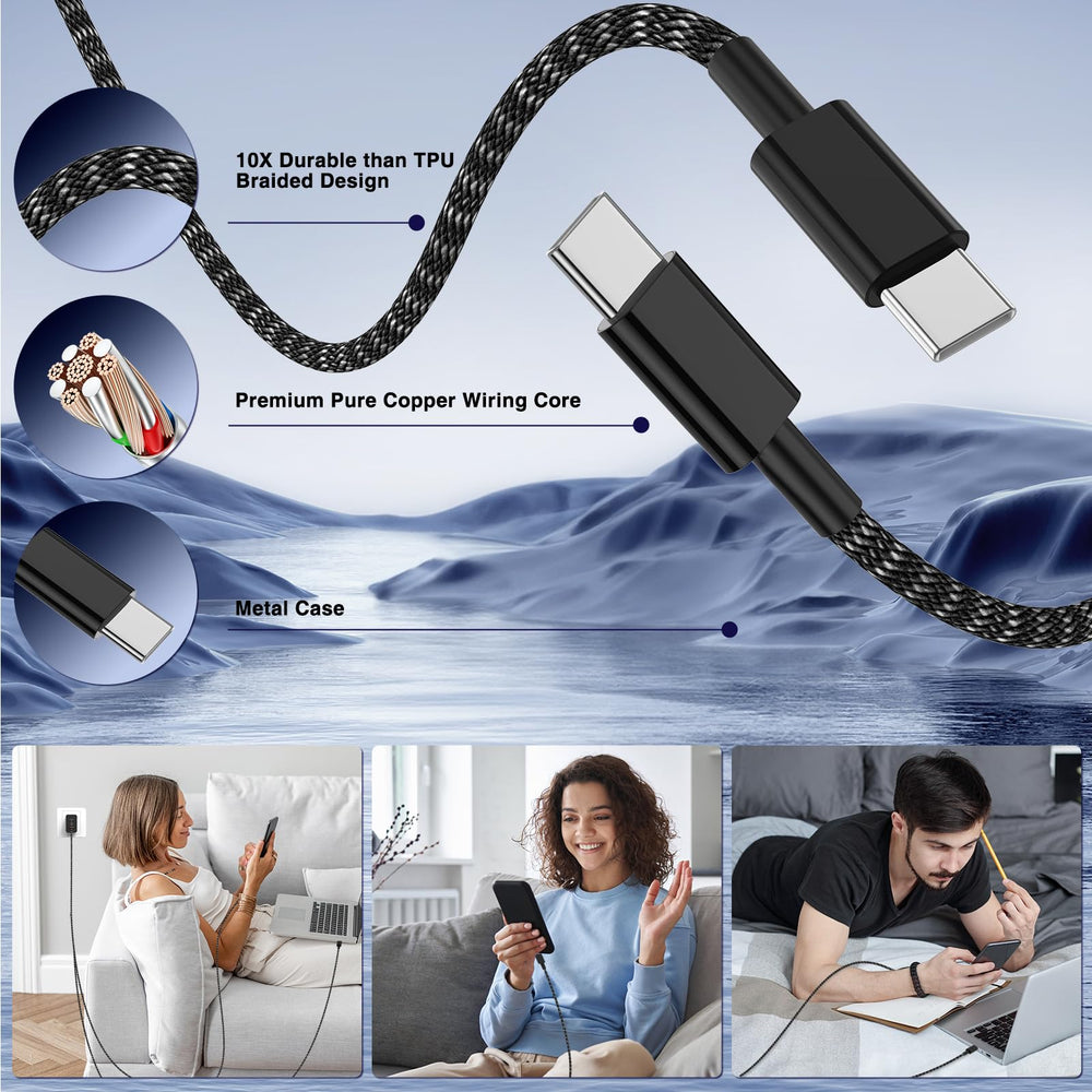 Cabepow cables en distintas longitudes para comparar alcance y movilidad
