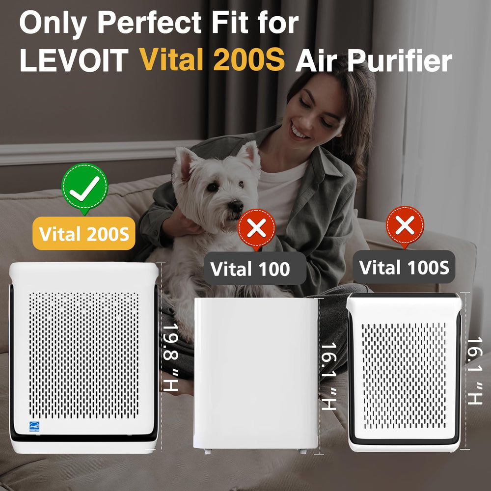 Cabiclean filtro Vital 200S instalado lateralmente demostrando ajuste sencillo