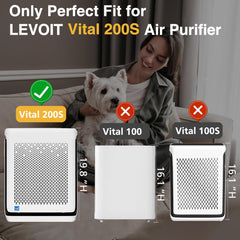 Cabiclean filtro Vital 200S instalado lateralmente demostrando ajuste sencillo